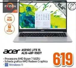 Expert Acer Aspire Lite 15 offerta