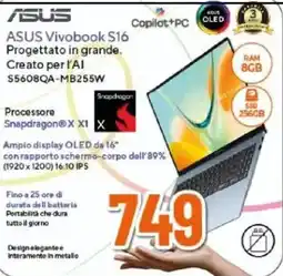 Expert ASUS Vivobook S16 offerta
