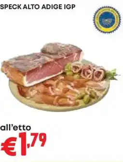 Pam Speck Alto Adige IGP offerta