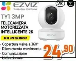 Expert Ezviz telecamera motorizzata intelligente 2K offerta