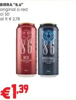 Pam Birra 8.6 original o red offerta
