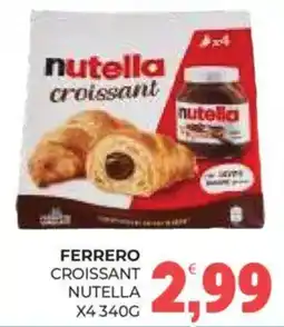 Eté Ferrero croissant nutella offerta