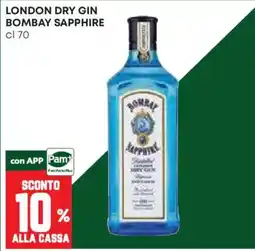 Pam London Dry Gin Bombay Sapphire offerta