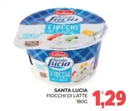 Eté Santa Lucia fiocchi di latte offerta