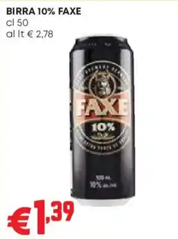 Pam Birra 10% Faxe offerta