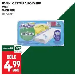 Pam Panni cattura polvere wet swiffer offerta