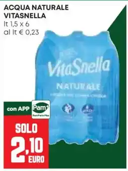 Pam Acqua naturale Vitasnella offerta