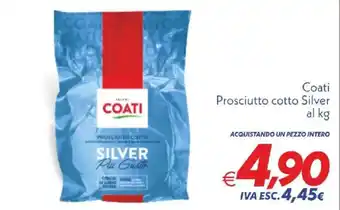 Coati Prosciutto cotto Silver