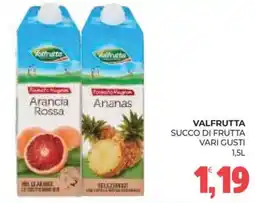 Eté Valfrutta succo di frutta vari gusti offerta