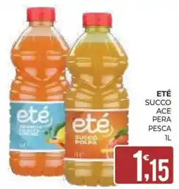 Eté eté succo pera pesca offerta