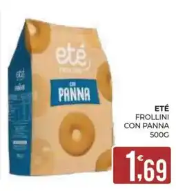 Eté Eté frollini con panna offerta