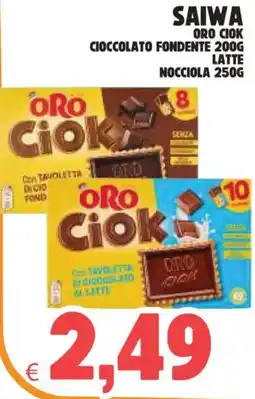 Eté Oro Ciok Cioccolato Fondente offerta