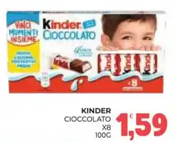 Eté Kinder Cioccolato offerta