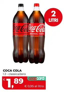 Coop Master Alleanza 3.0 Coca Cola classica/zero offerta
