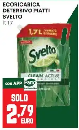 Pam Ecoricarica detersivo piatti Svelto offerta