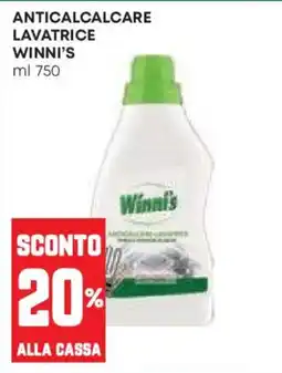 Pam Anticalcare lavatrice Winni's offerta
