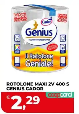 Coop Master Alleanza 3.0 Rotolone Maxi Genius Cador offerta