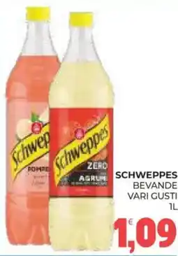 Eté Schweppes bevande vari gusti offerta