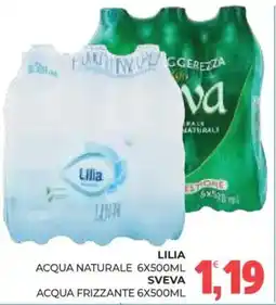 Eté Lilia acqua naturale offerta