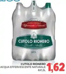 Eté Cutolo Rionero acqua effervescente naturale offerta