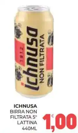 Eté Ichnusa birra non filtrata offerta