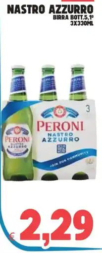 Eté Peroni Nastro Azzurro offerta