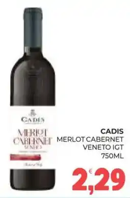 Eté Cadis Merlot Cabernet offerta