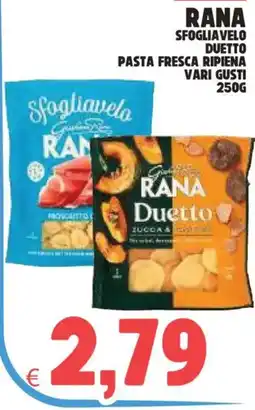Eté Rana sfogliavelo duetto pasta fresca ripiena offerta
