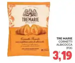 Eté Tre Marie cornetti albicocca offerta