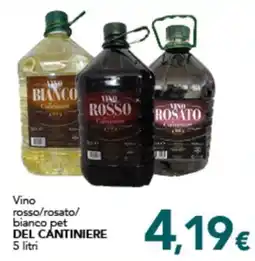 Altasfera Vino rosso/rosato/bianco pet del cantiniere offerta