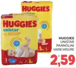 Eté Huggies unistar pannolini offerta