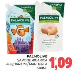 Eté Palmolive Sapone Ricarica Acquarium / Mandorla offerta