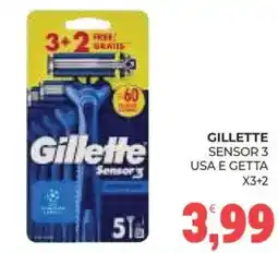 Eté Gillette Sensor 3 offerta