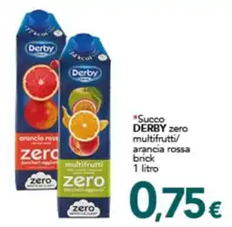 Altasfera Succo DERBY zero multifrutti/arancia rossa offerta
