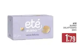 Eté eté burro senza lattosio offerta