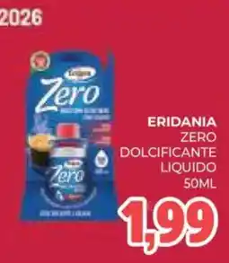 Eté Eridania zero dolcificante liquido offerta