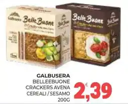 Eté Galbusera Bellebuone Crackers Avena Cereali / Sesamo offerta