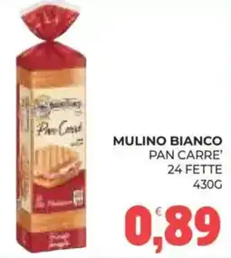 Eté Mulino Bianco Pan Carre' offerta