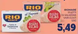 Eté Rio mare filetto di salmone al naturale offerta