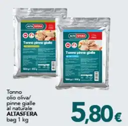 Altasfera Tonno pinne gialle ALTA SFERA offerta