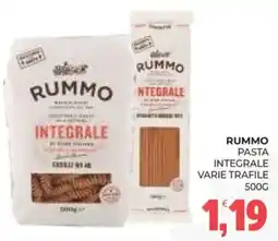 Eté Rummo pasta integrale varie trafile offerta