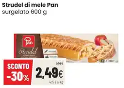 Coop Trentino Strudel di mele Pan offerta