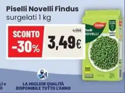 Coop Trentino Piselli Novelli Findus offerta