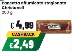 Coop Trentino Pancetta affumicata stagionata Christianell offerta