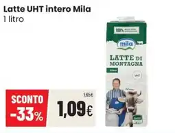 Coop Trentino Latte UHT intero Mila offerta