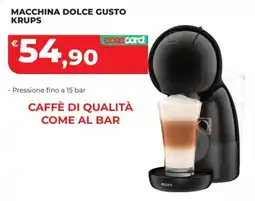 Coop Master Alleanza 3.0 Macchina Dolce Gusto Krups offerta