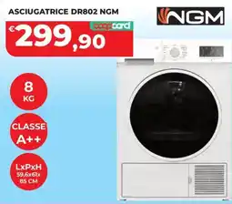 Coop Master Alleanza 3.0 Asciugatrice DR802 NGM offerta