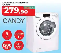 Coop Master Alleanza 3.0 Lavatrice Candy offerta