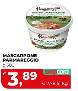 Coop Master Alleanza 3.0 Mascarpone Parmareggio offerta