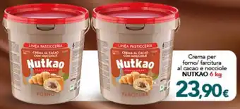 Crema al cacao con nocciole Nutkao